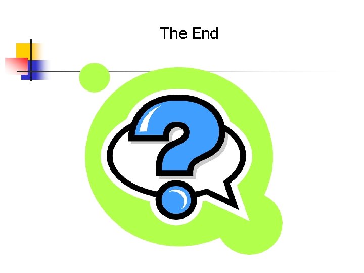 The End 