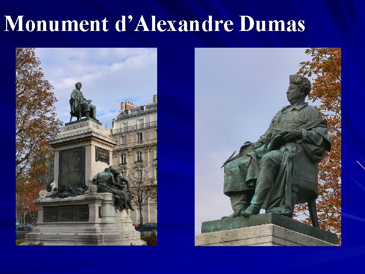 Monument d’Alexandre Dumas 