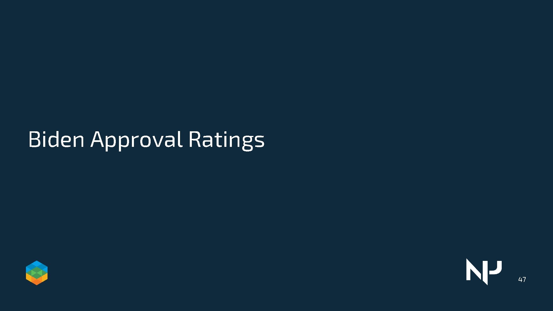 Biden Approval Ratings 47 