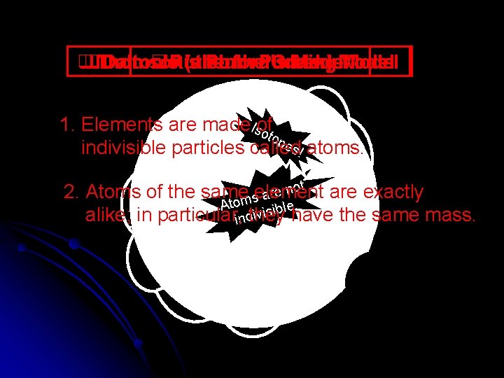 Thomson’s Dalton’s Rutherford’s (also Plum the. Pudding Greek) Model – + + – Thomson’s Dalton’s Rutherford’s (also Plum the. Pudding Greek) Model – + + –