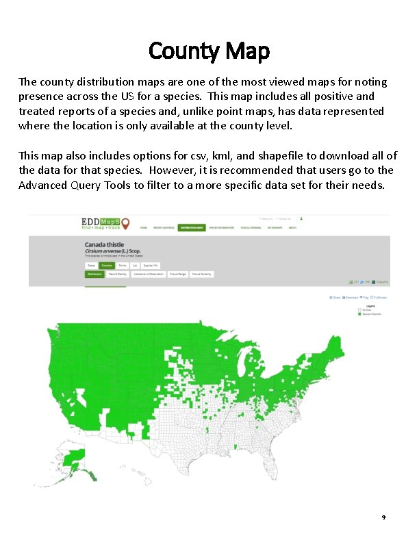 County Map The county distribution maps are one of the most viewed maps for