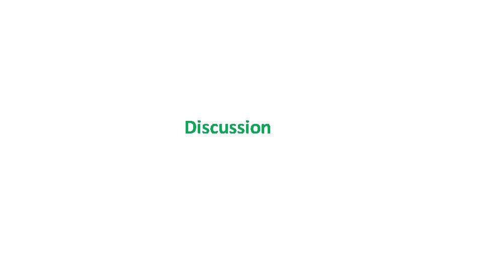Discussion 
