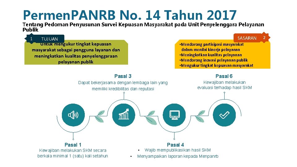 Permen. PANRB No. 14 Tahun 2017 Tentang Pedoman Penyusunan Survei Kepuasan Masyarakat pada Unit