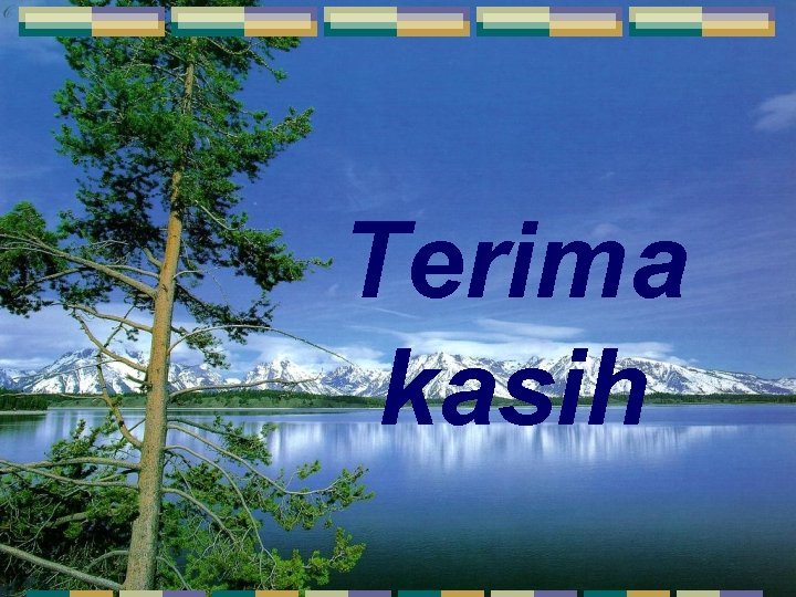 Terima kasih 