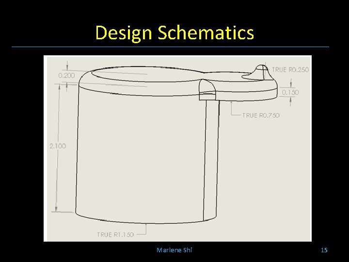 Design Schematics Marlene Shi 15 