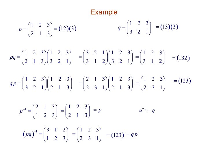 Example 
