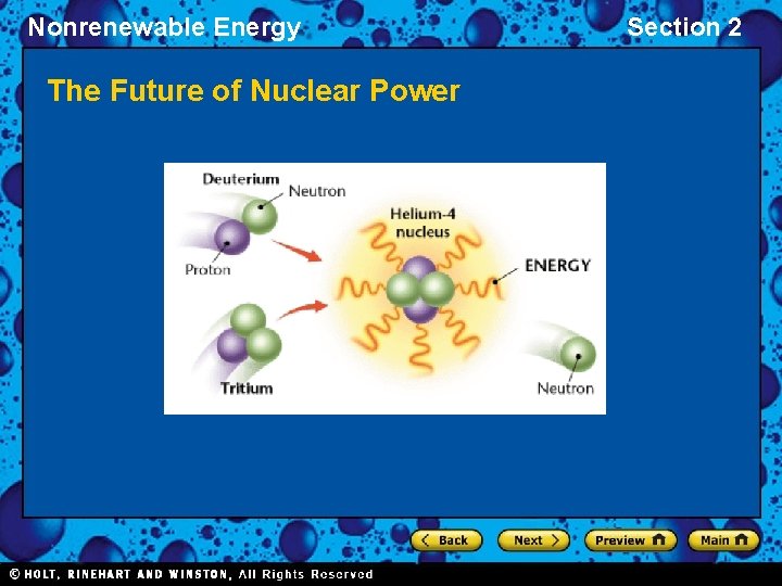 Nonrenewable Energy The Future of Nuclear Power Section 2 