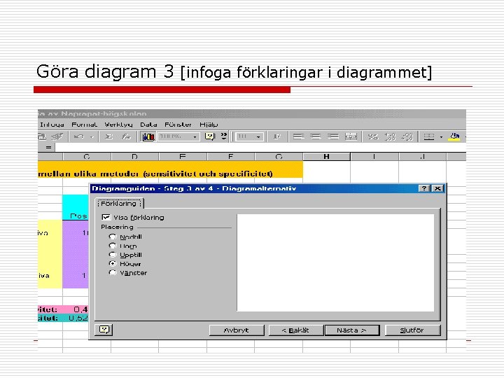 Göra diagram 3 [infoga förklaringar i diagrammet] 