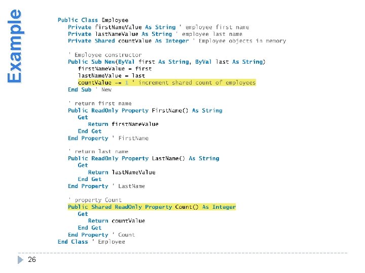 26 Example 