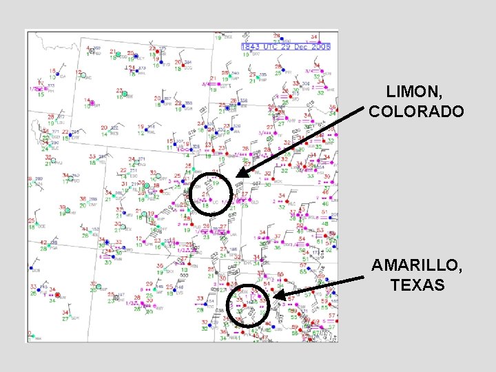 LIMON, COLORADO AMARILLO, TEXAS 