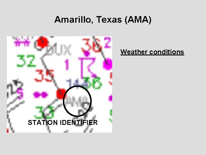 Amarillo, Texas (AMA) Weather conditions STATION IDENTIFIER 