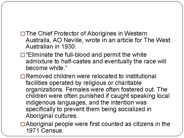 Australian Victims of Abuse History of Abuse The