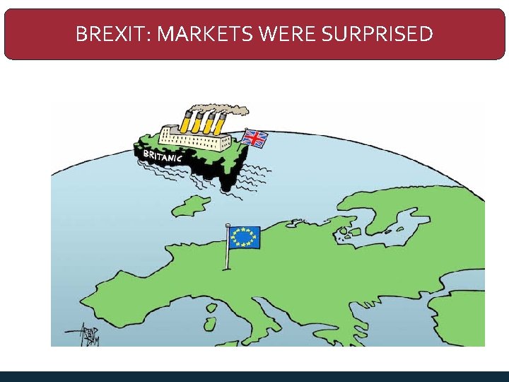 BREXIT: MARKETS WERE SURPRISED 