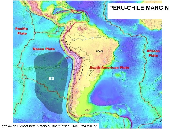 PERU-CHILE MARGIN 10 http: //web 1. hrhost. net/~huttonco/Other/Latinia/SAm_P&A 750. jpg 