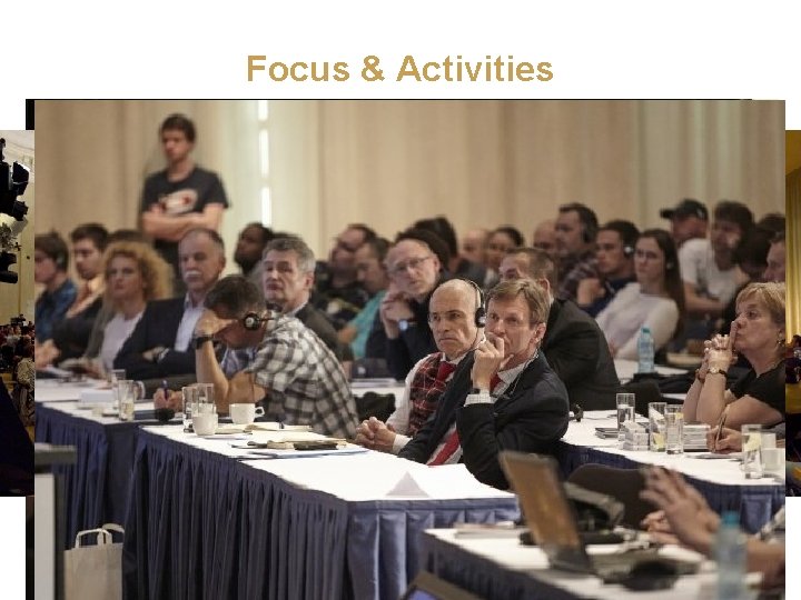 Focus & Activities 5) BRIDGES • Top international professional coaching conference (BRIDGES between theory