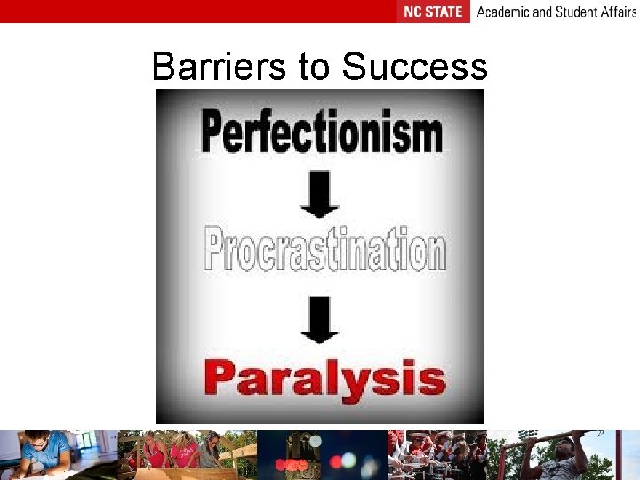 Barriers to Success 