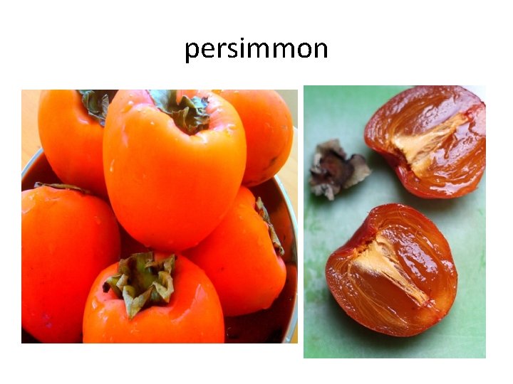 persimmon 