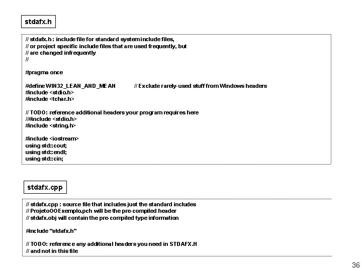 stdafx. h // stdafx. h : include file for standard system include files, //