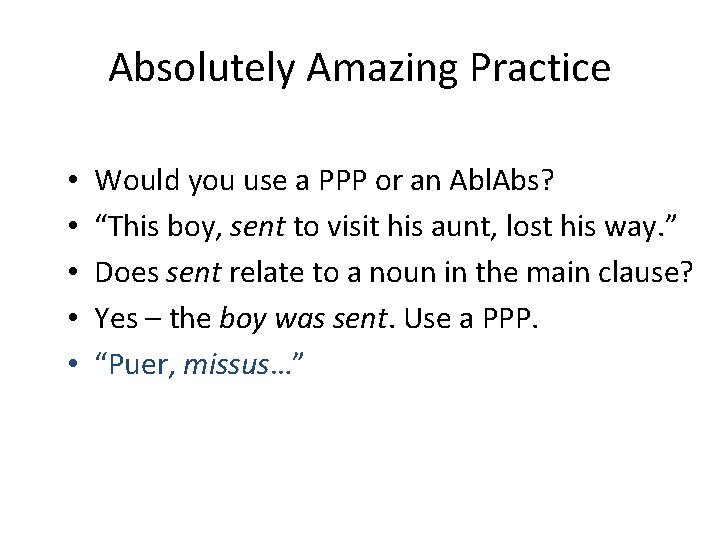 Absolutely Amazing Practice • • • Would you use a PPP or an Abl.