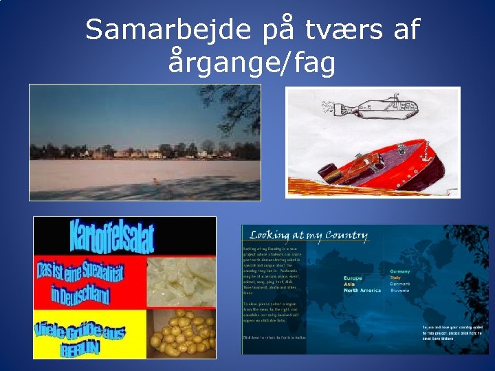 Samarbejde på tværs af årgange/fag 