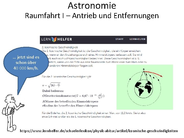 Astronomie Raumfahrt I – Antrieb und Entfernungen … jetzt sind es schon über 40