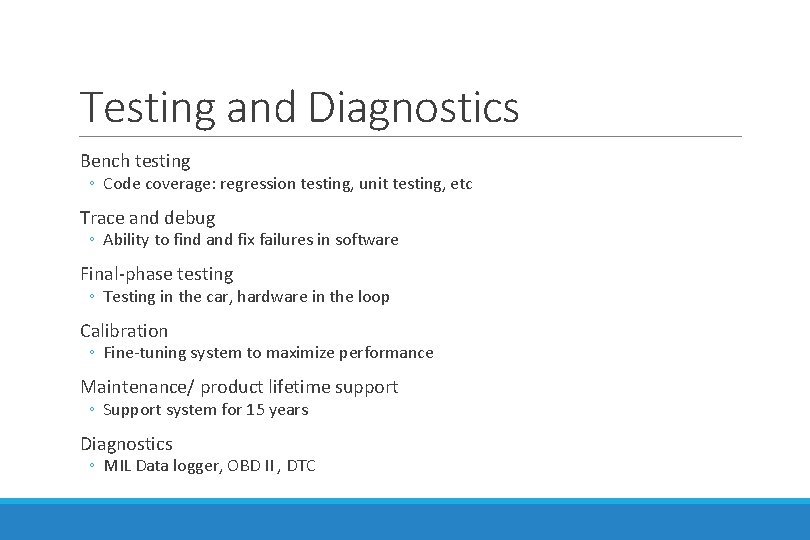 DomainSpecific Embedded Systems CARLOS PADILLA Overview Automobile Industry