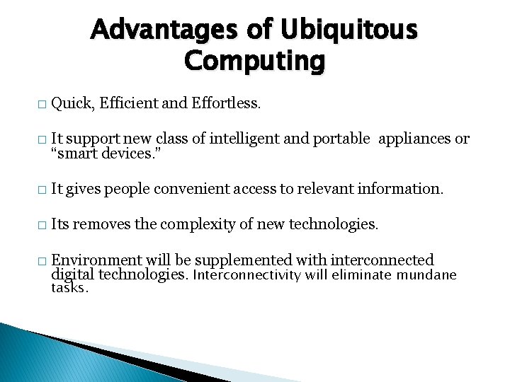 Introduction To Ubiquitous Computing Unit1 Contents Ubiquitous Computing
