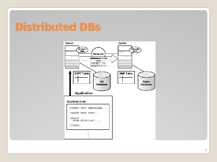 Distributed DBs 5 