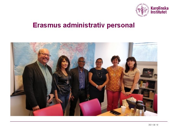 Erasmus administrativ personal 2021 -09 -19 