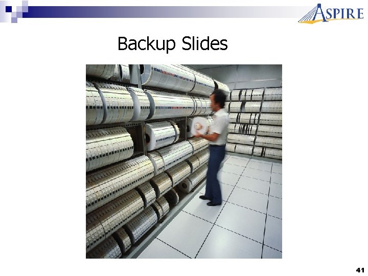 Backup Slides 41 