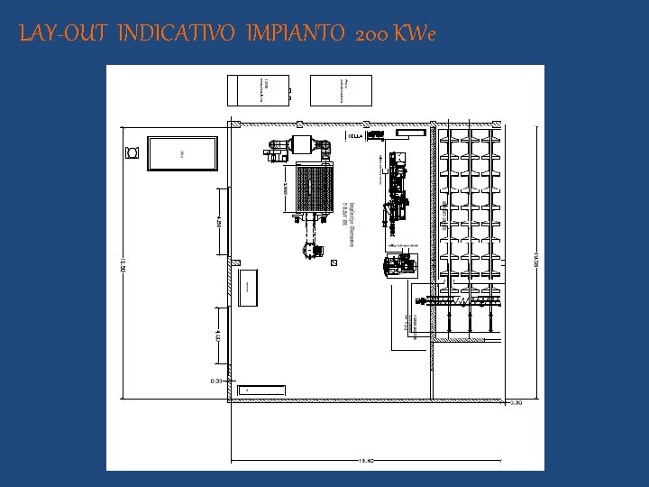 LAY-OUT INDICATIVO IMPIANTO 200 KWe 