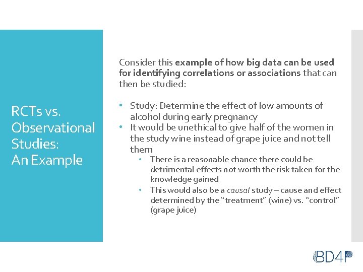 Consider this example of how big data can be used for identifying correlations or Consider this example of how big data can be used for identifying correlations or