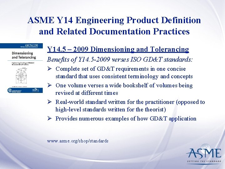 ASME Y 14 Engineering Product Definition and Related Documentation Practices Y 14. 5 –