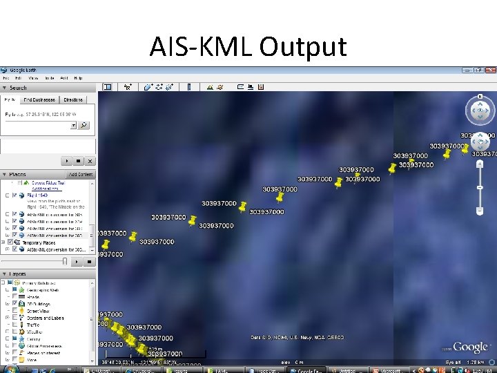 AIS-KML Output 