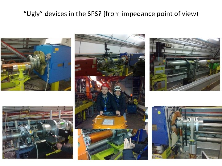 “Ugly” devices in the SPS? (from impedance point of view) 