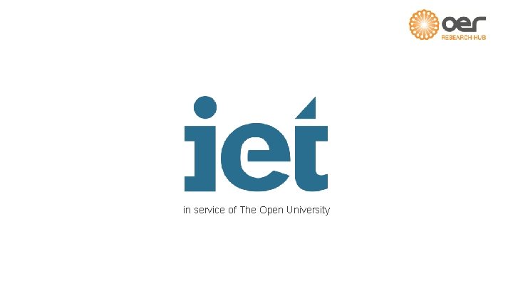 in service of The Open University 