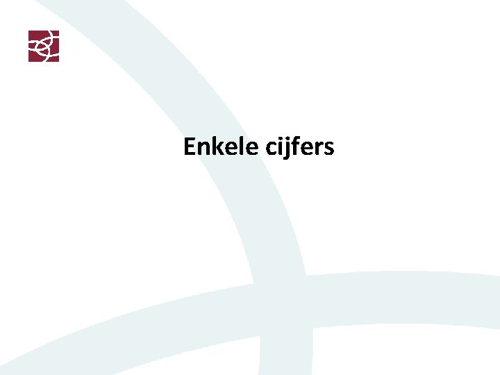 Enkele cijfers 