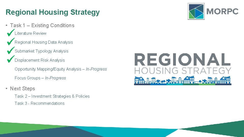 Regional Housing Strategy • Task 1 – Existing Conditions Literature Review Regional Housing Data