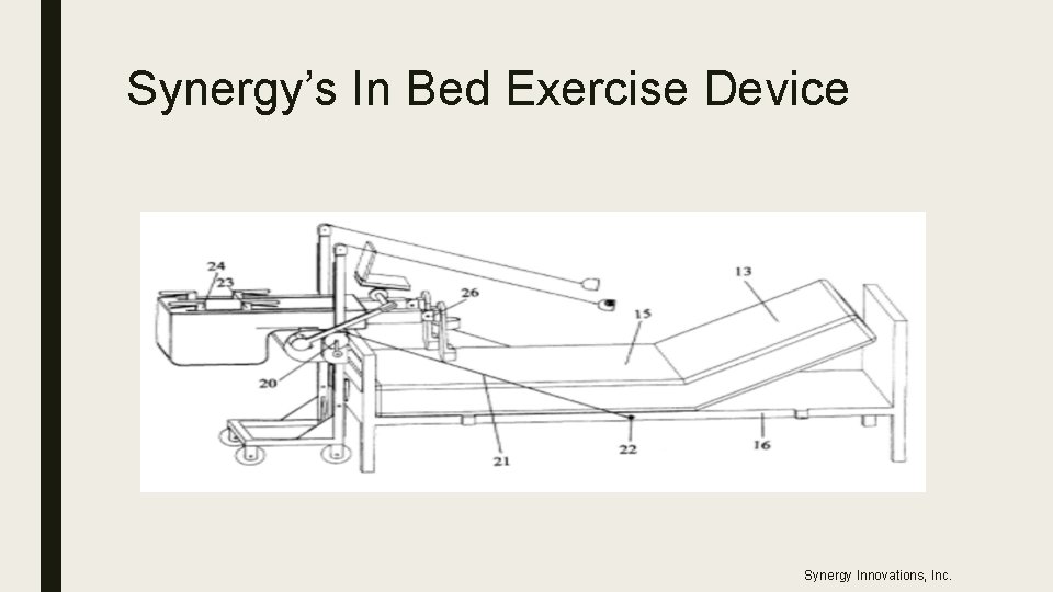 Synergy’s In Bed Exercise Device Synergy Innovations, Inc. 