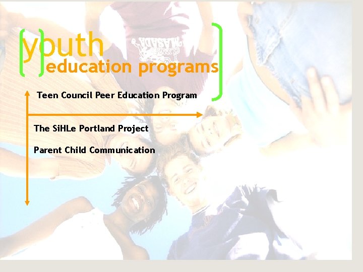 youth education programs Teen Council Peer Education Program The Si. HLe Portland Project Parent