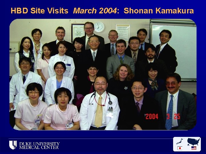 HBD Site Visits March 2004: Shonan Kamakura 