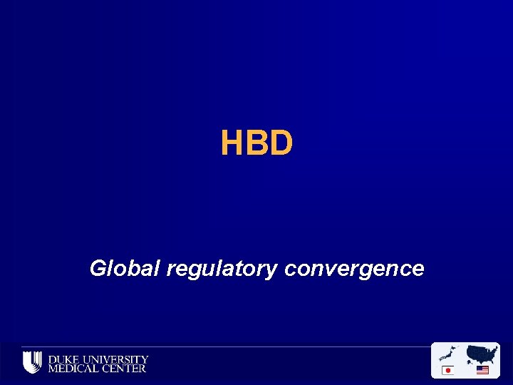 HBD Global regulatory convergence 