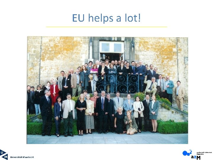 EU helps a lot! 