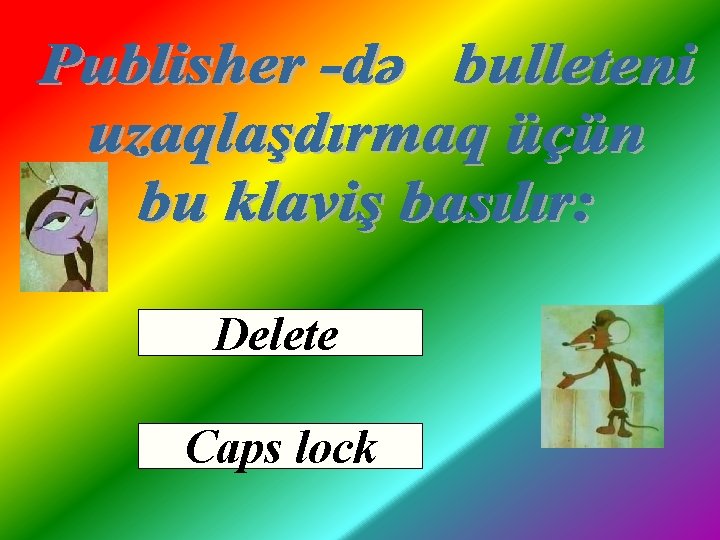 Delete Caps lock 