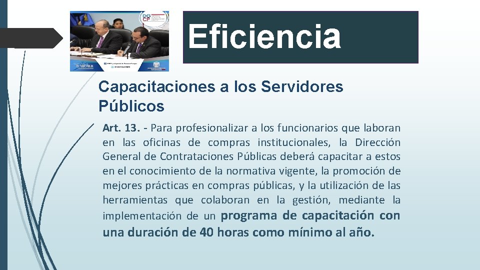 ASPECTOS GENERALES DE CONTRATACIN PBLICA La Direccin General
