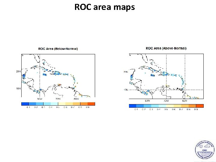 ROC area maps 