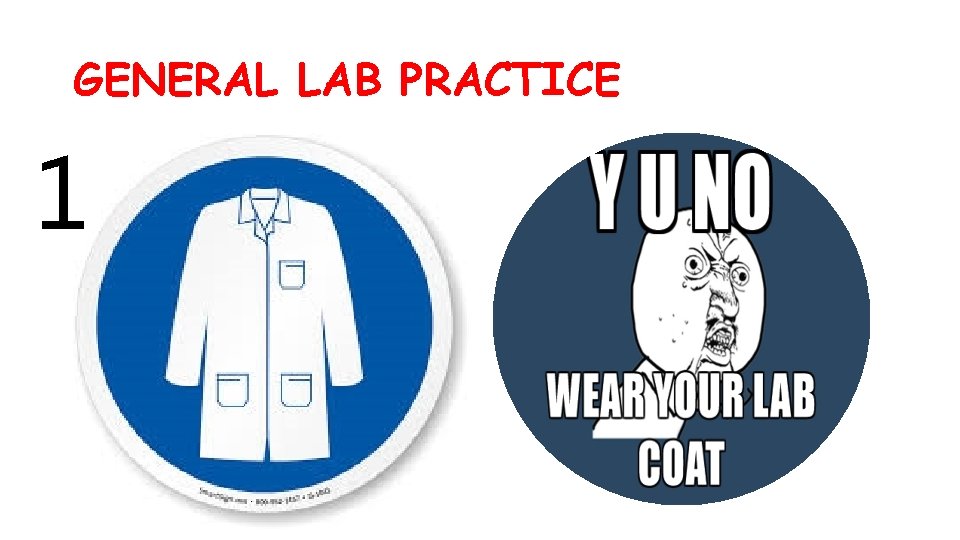 GENERAL LAB PRACTICE 1 