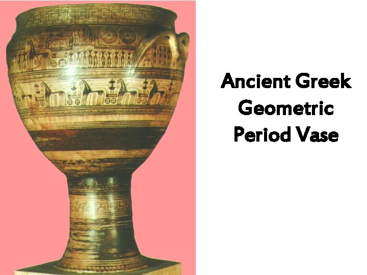 Ancient Greek Geometric Period Vase 