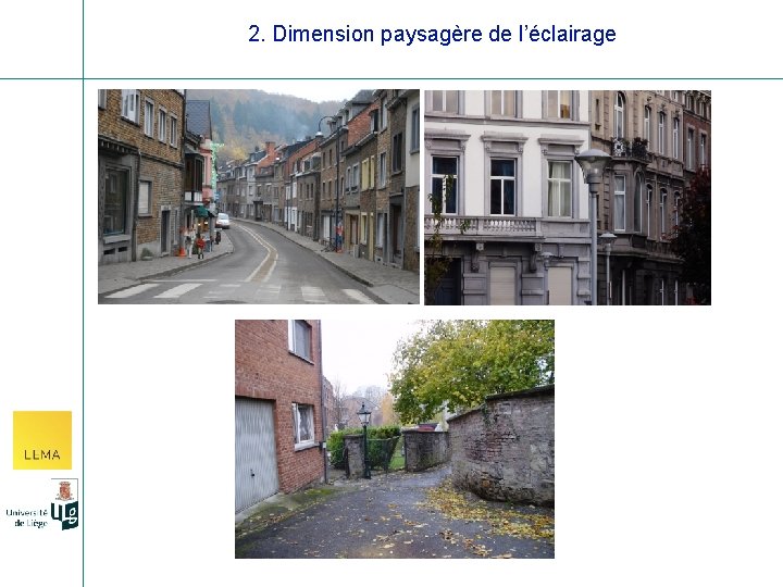 2. Dimension paysagère de l’éclairage 