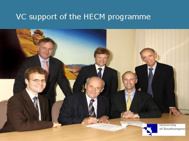 VC support of the HECM programme 